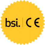 bsi. CE accreditation badge