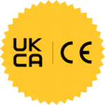 UKCA | CE accreditation badge
